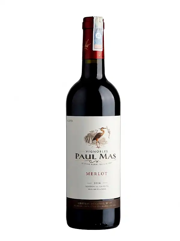 Rượu vang Paul Mas Merlot Languedoc 14%