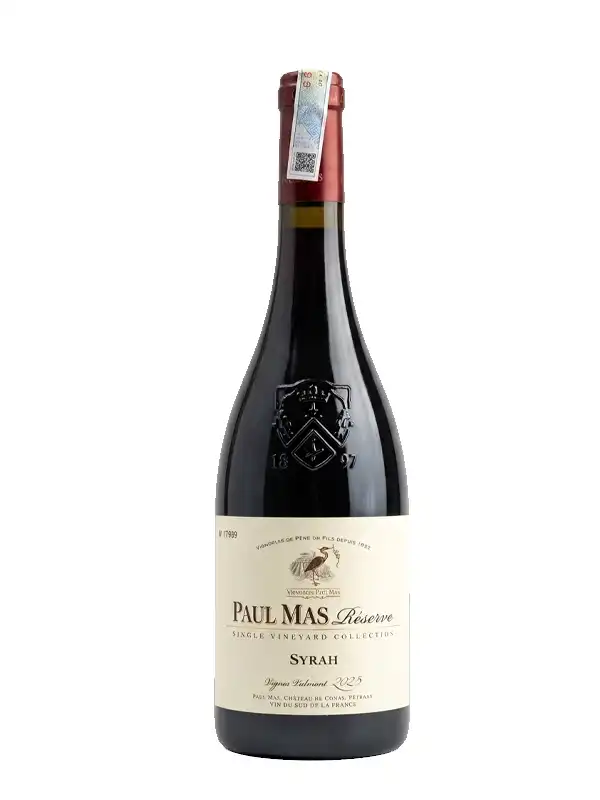Vang Pháp Paul Mas Reserve Syrah Languedoc 14%