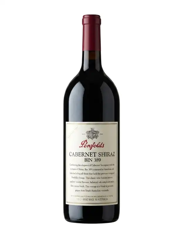 Rượu Vang Úc Penfolds Bin 389 Cabernet Shiraz 2018 1.5 L