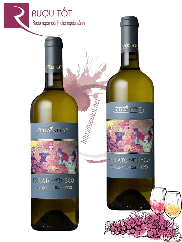 Vang Ý Tua Rita Perlato del Bosco Vermentino Toscana