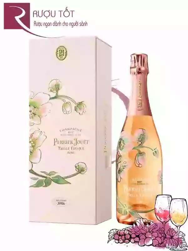 Rượu Champagne Perrier Jouet Belle Epoque Rose