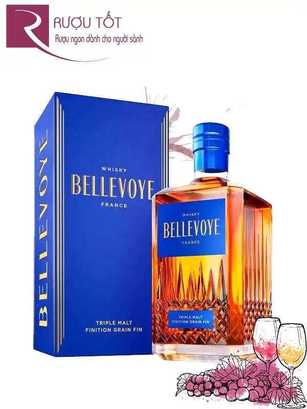Rượu Bellevoye Blue Triple Malt Finition Grain Fin
