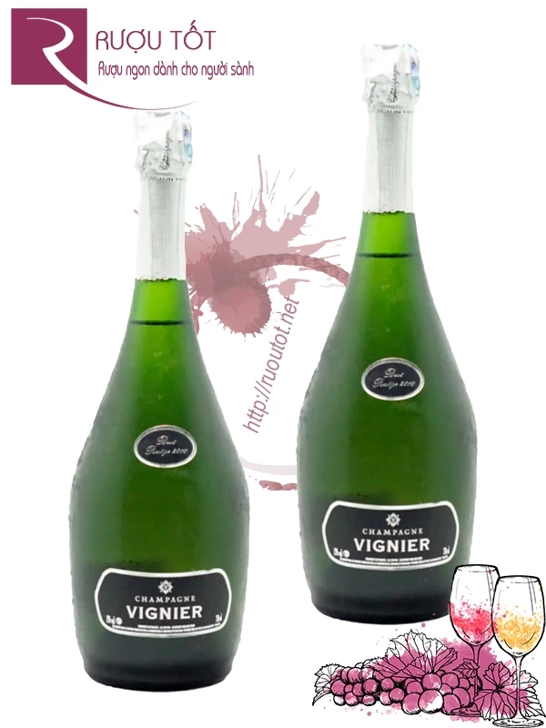 Rượu Champagne Vignier Prestige 12%