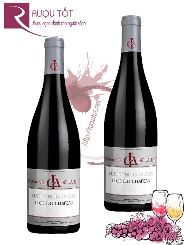 Vang đỏ Domaine de L'Arlot Cote De Nuits Villages Clos Du Chapeau