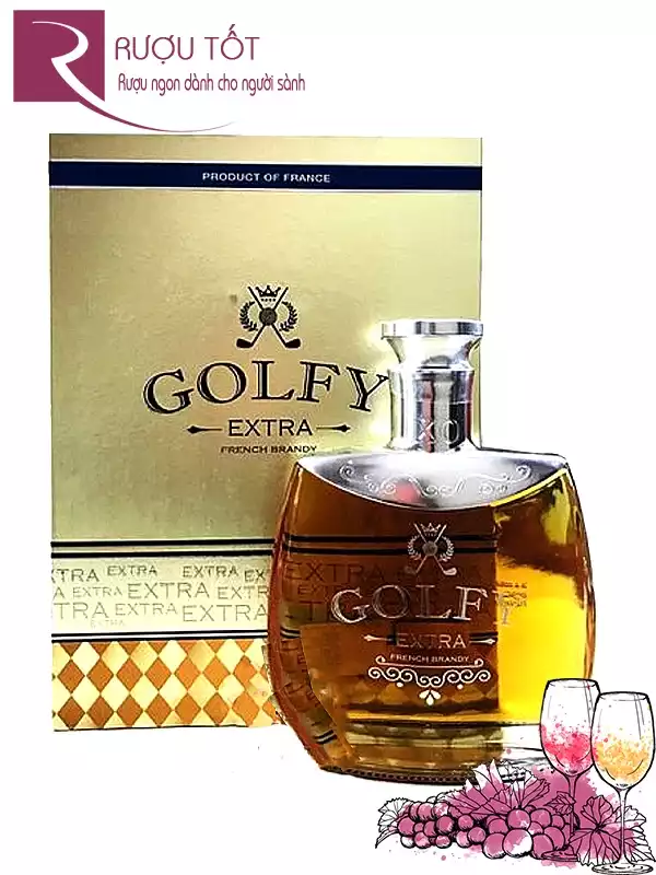 Rượu Golfy Extra Brandy 40 độ