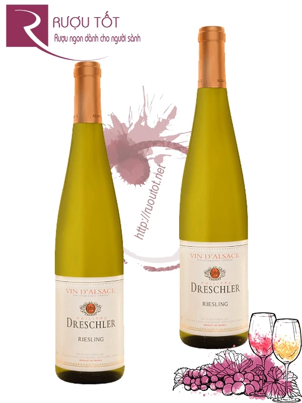 Rượu vang Philippe Dreschler Riesling 12.5%