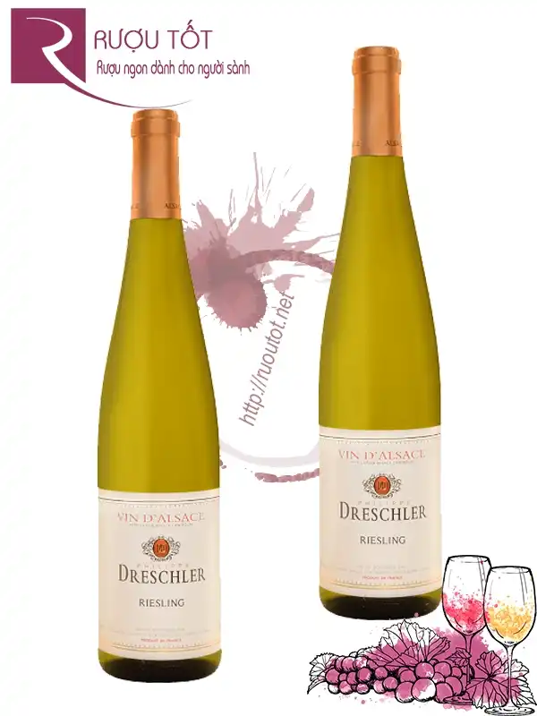 Rượu vang Philippe Dreschler Riesling 12.5%