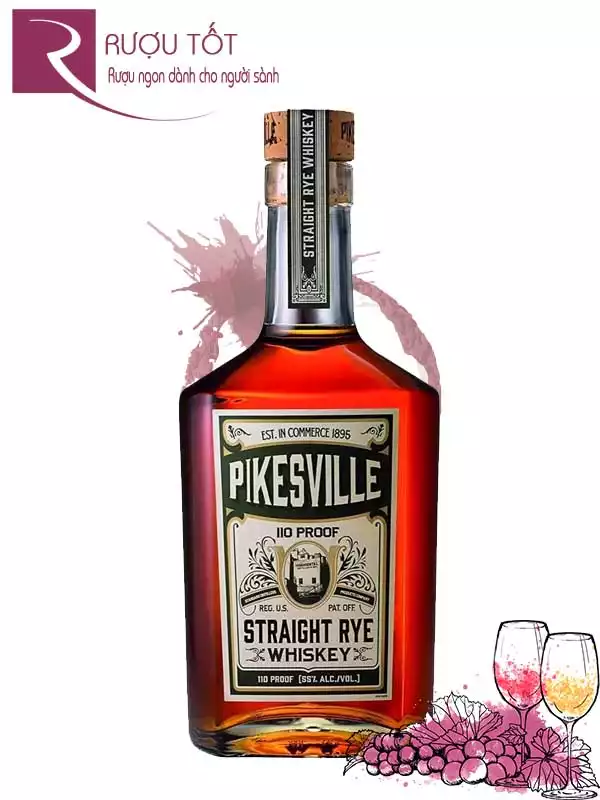 Rượu Pikesville Rye 700ml