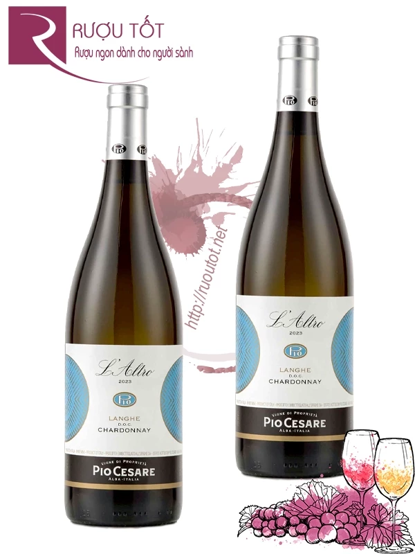Rượu vang Pio Cesare l'Altro Chardonnay Langhe DOC
