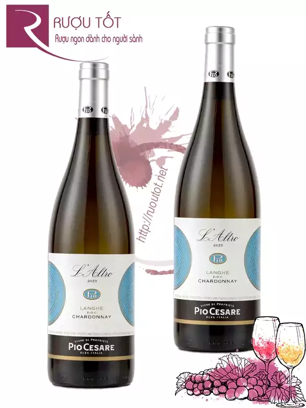 Rượu vang Pio Cesare l'Altro Chardonnay Langhe DOC