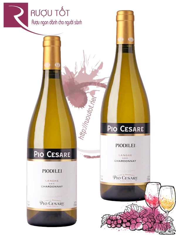 Rượu vang Pio Cesare Piodilei Chardonnay Langhe DOC