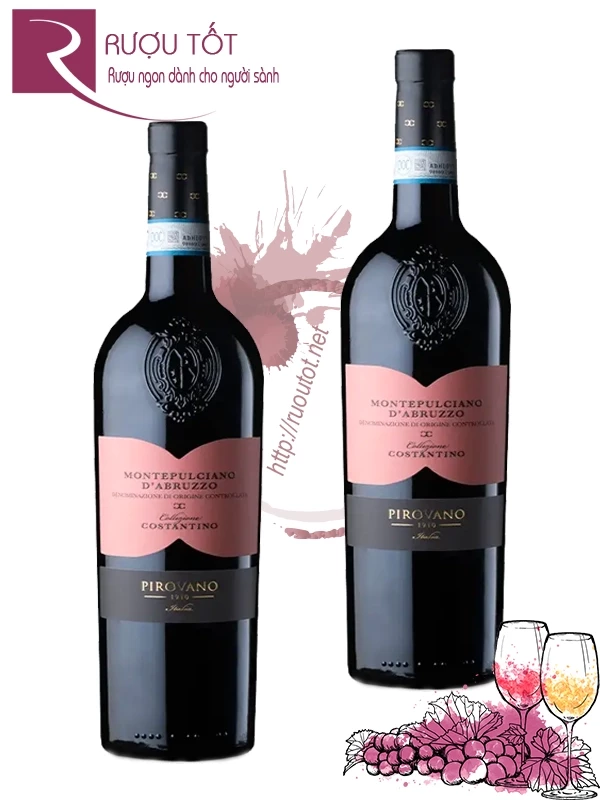 Vang Ý Pirovano Collezione Costantino Montepulciano D'Abruzzo DOC