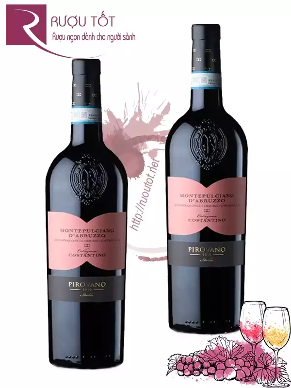 Vang Ý Pirovano Collezione Costantino Montepulciano D'Abruzzo DOC