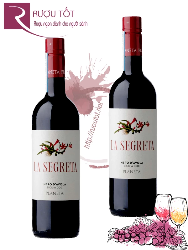 Vang Ý Planeta La Segreta Rosso Sicilia