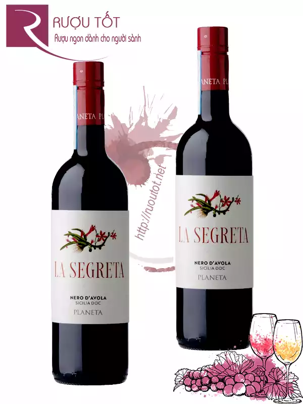 Vang Ý Planeta La Segreta Rosso Sicilia