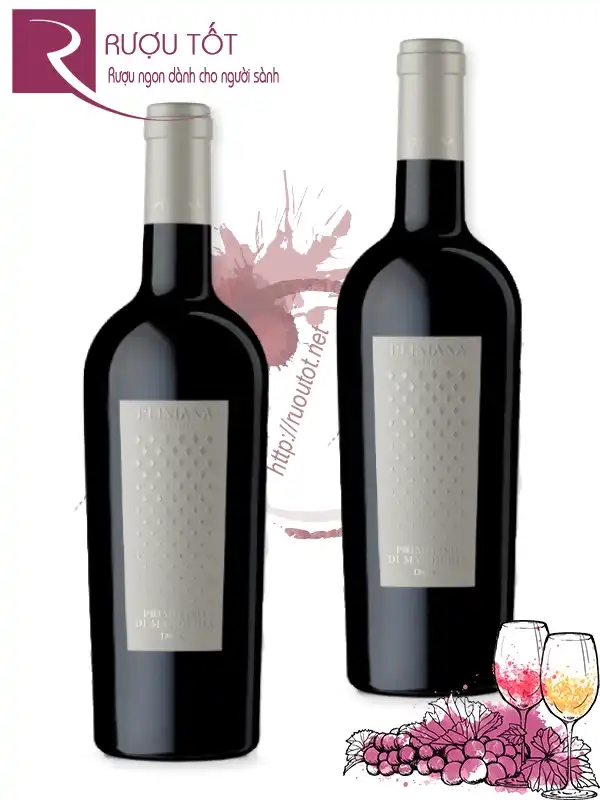 Rượu Pliniana Primitivo di Manduria 15%