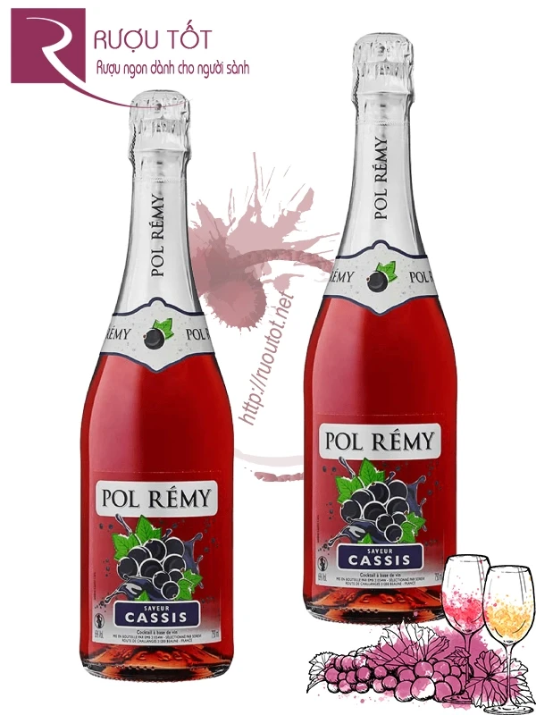 Rượu Pol Remy Cassis 750ml