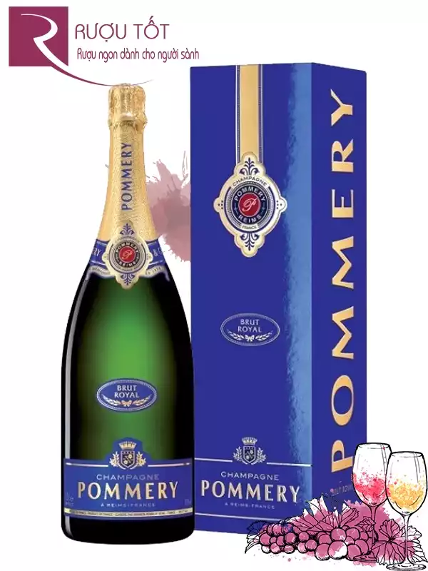 Rượu Champagne Pommery Brut Royal