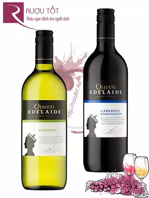 Rượu vang Queen Adelaide Red - White