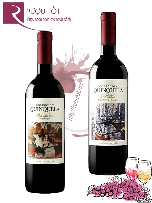 Rượu vang Quinquela Red Blend 13,8%