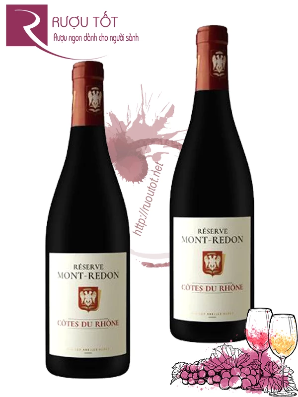 Vang Pháp Mont Redon Reserve Cotes du Rhone