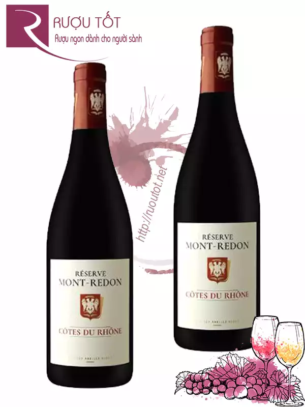 Vang Pháp Mont Redon Reserve Cotes du Rhone