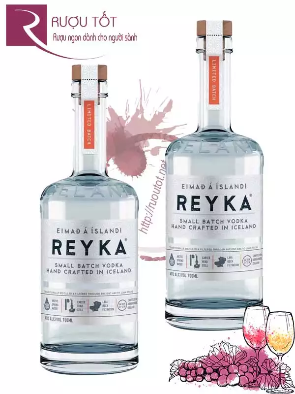 Rượu Reyka Small Batch Vodka 40%