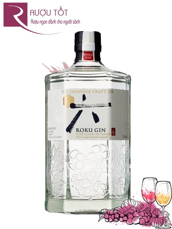 Rượu Roku Gin 750ml