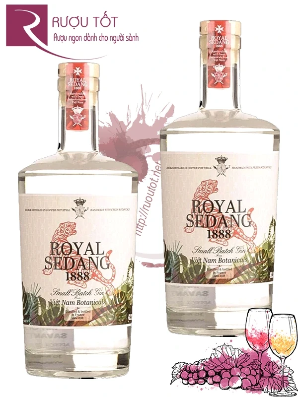 Rượu Gin Royal Sedang 1888 Vietnam Botanicals