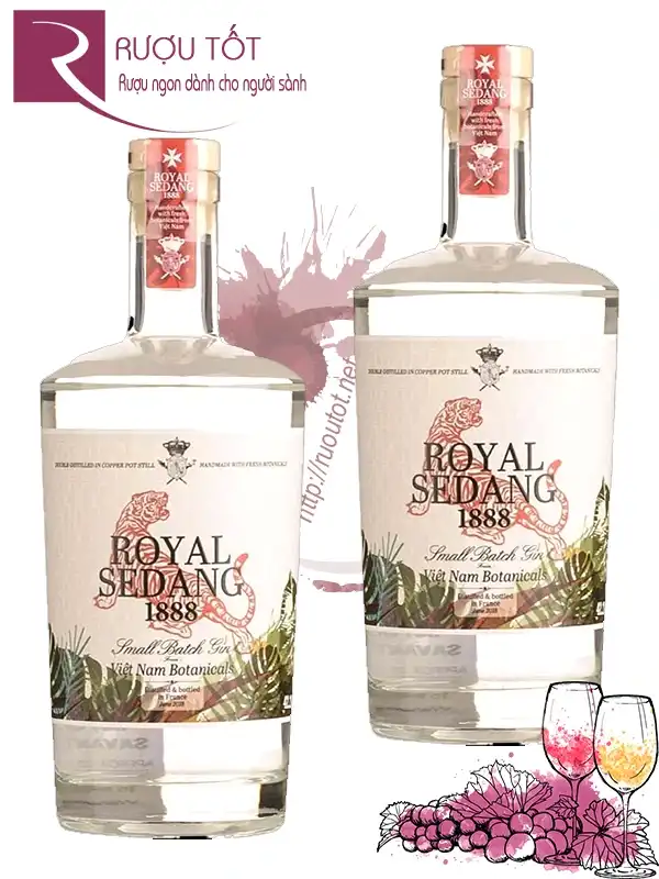 Rượu Gin Royal Sedang 1888 Vietnam Botanicals