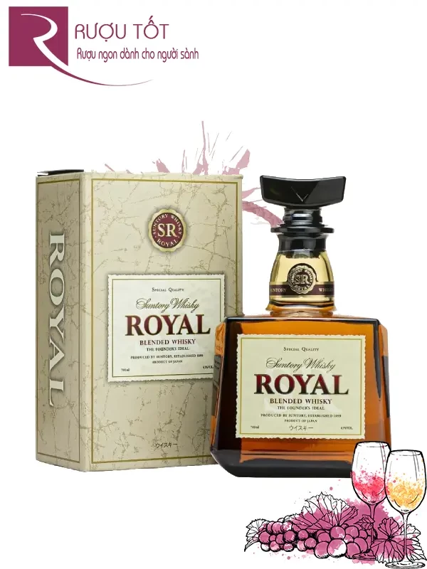 Rượu Royal Suntory Whisky 43%