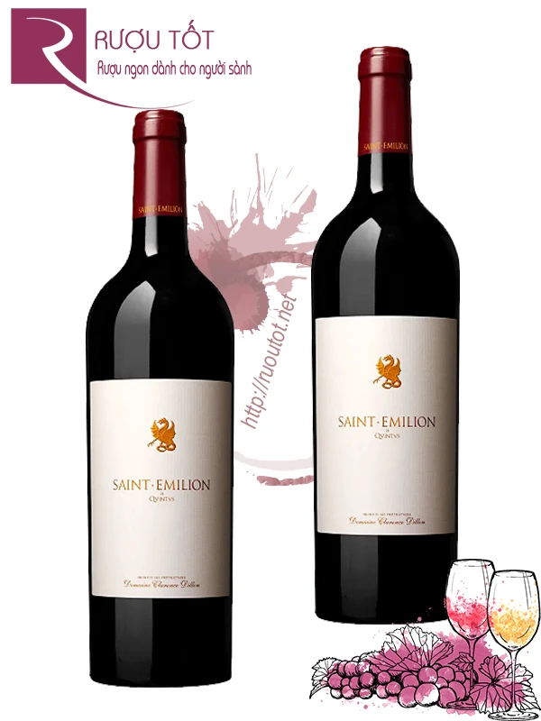 Vang Pháp Saint Emilion de Quintus Saint Emilion