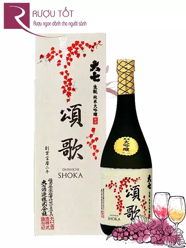 Rượu Sake Daishichi Shoka 16%