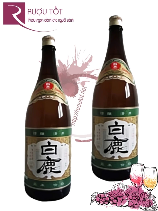 Rượu Sake Hakushika 1.8L Giá Bao Nhiêu
