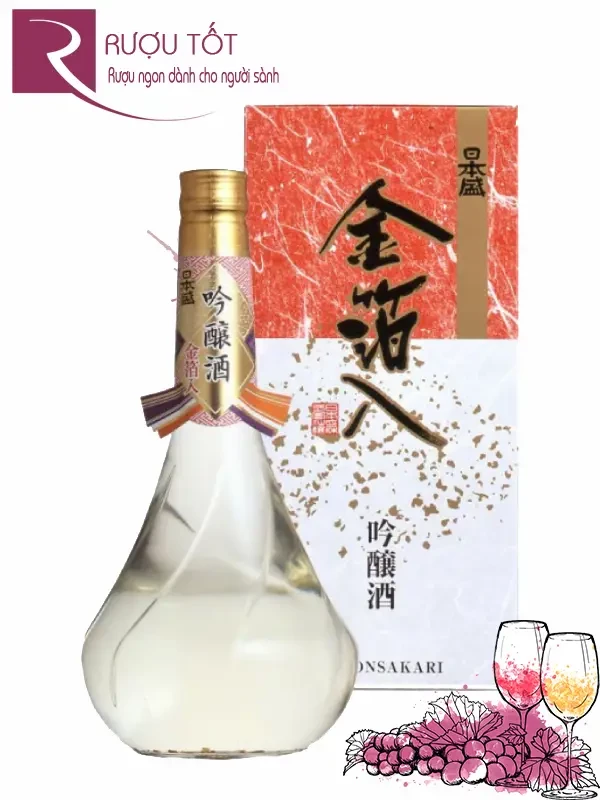 Rượu Sake Kinpakuiri Ginjoshu 720ml