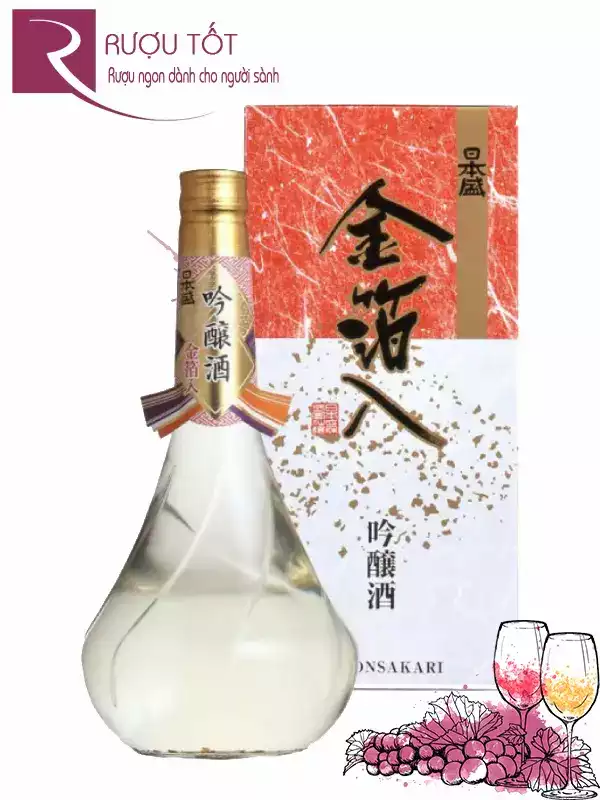 Rượu Sake Kinpakuiri Ginjoshu 720ml