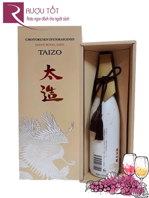 Rượu Sake Taizo Rượu Hoàng Gia Nhật Bản