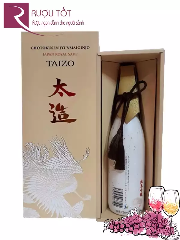 Rượu Sake Taizo Rượu Hoàng Gia Nhật Bản