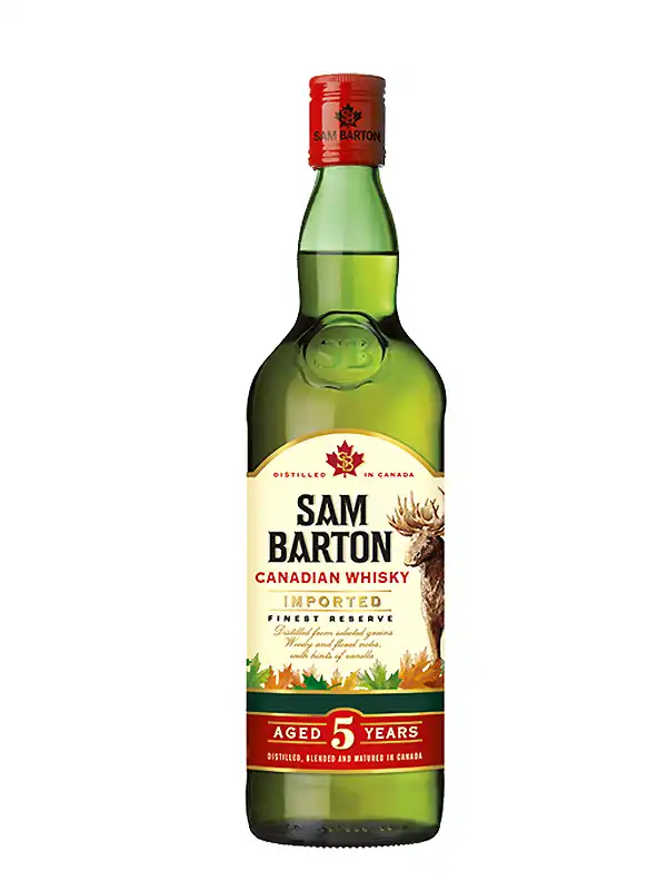 Rượu Sam Barton Canadian Whisky 5 Years