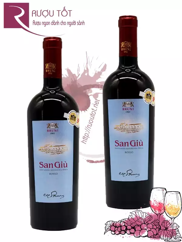 Rượu vang San Giu Calabria rosso IGT