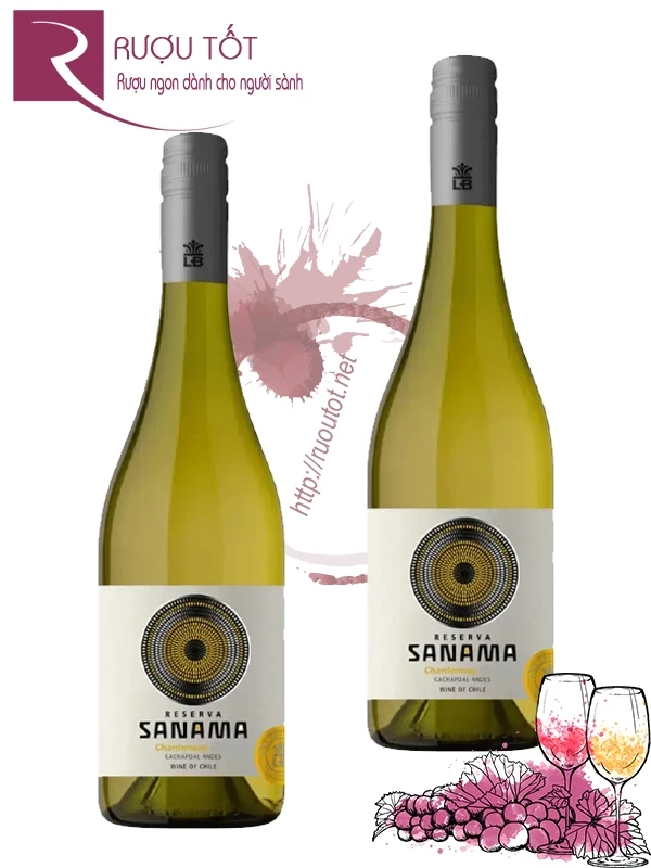 Vang Chile Sanama Chardonnay Cao cấp