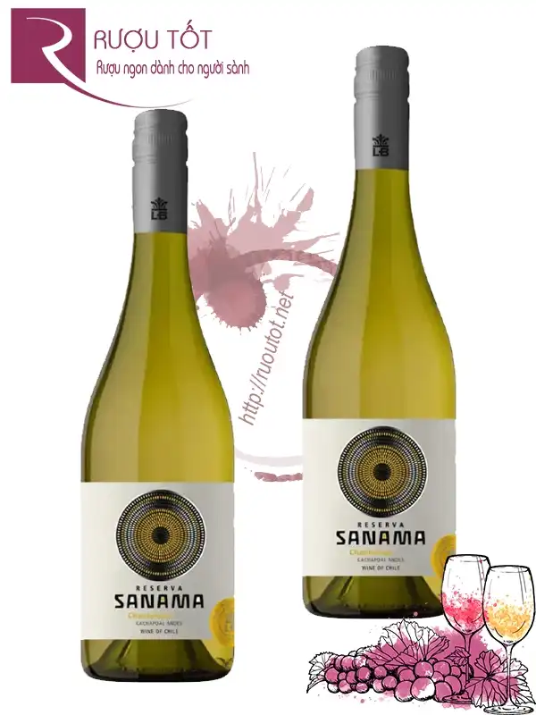 Vang Chile Sanama Chardonnay Cao cấp