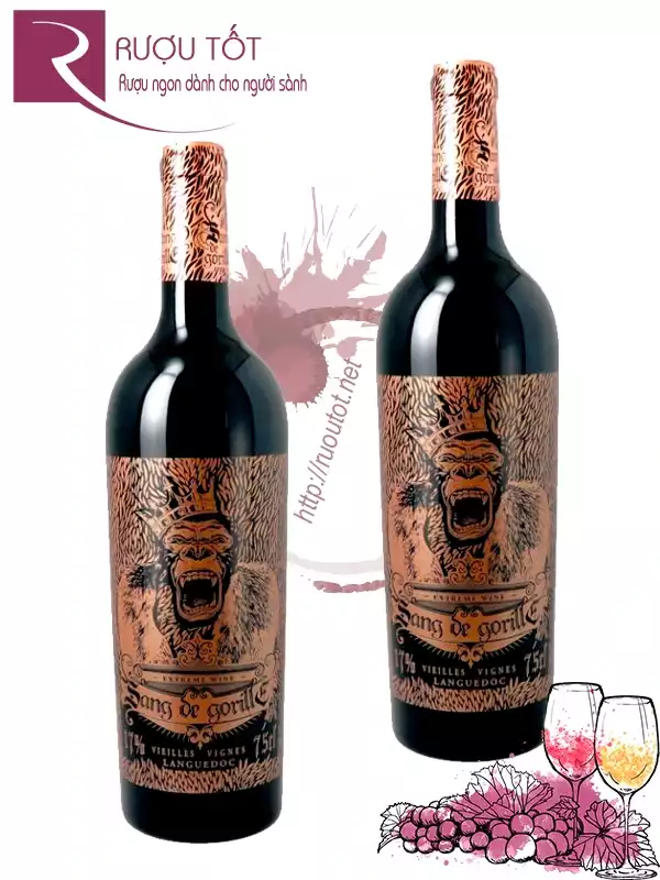 Rượu vang Sang de Gorille Vieilles Vignes