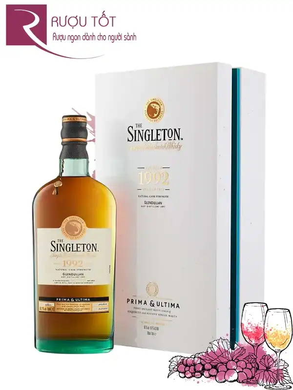 Rượu Singleton 1992 Glendullan 60,1% 700ml Scotland