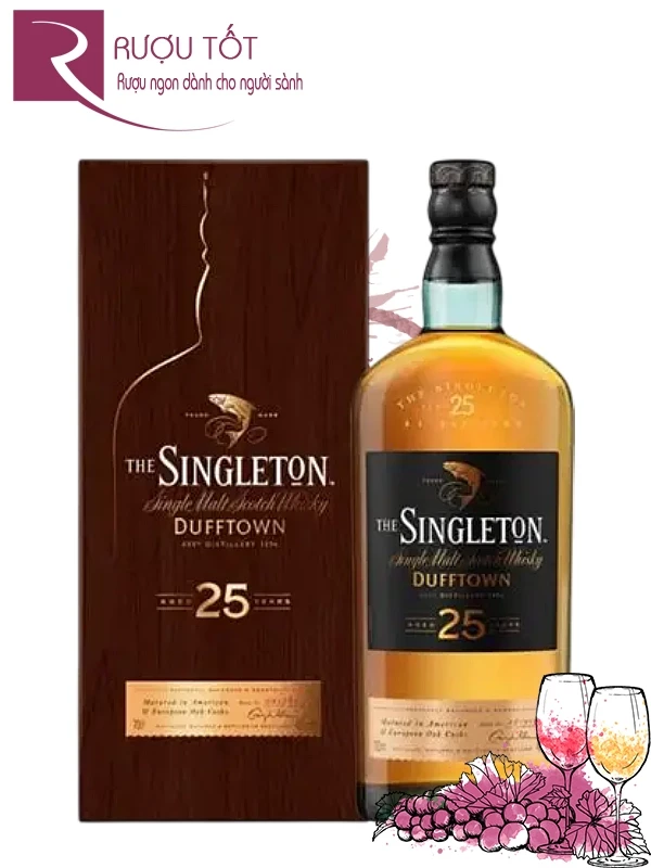 Rượu Singleton 25 Dufftown 700ml 43%