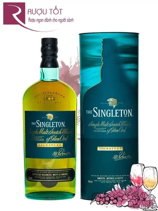 Rượu Singleton Signature Glen Ord 40% 700ml Scotland