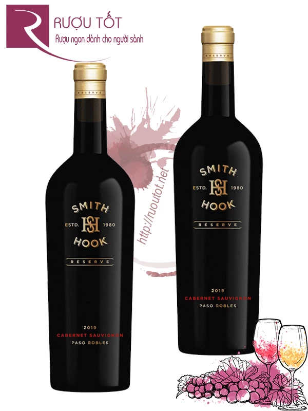 Rượu Smith & Hook Reserve Cabernet Sauvignon Paso Robles