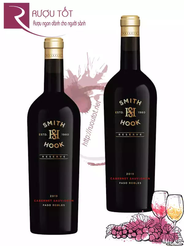 Rượu Smith & Hook Reserve Cabernet Sauvignon Paso Robles