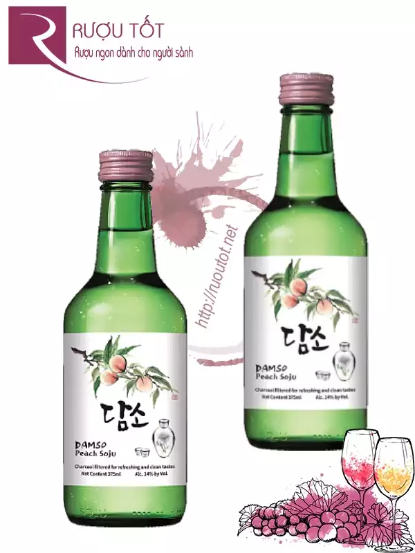 Rượu Soju Damso 12%