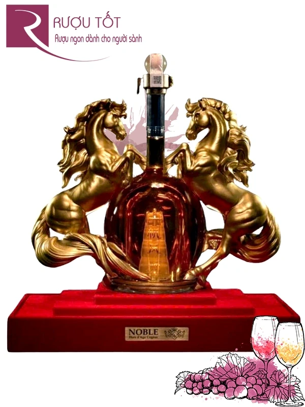 Rượu Ngựa Song Mã Ôm Châu Noble Cognac Hors D’Age